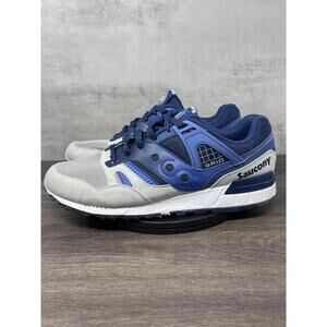Saucony Grid SD Running Shoes Mens 12 Blue Grey Classic Retro